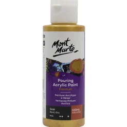 Mont Marte Akryyliväri Pouring 120ml Gold Pouring* Mont Marte|Pouring