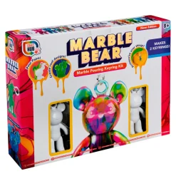 Akowest Askartelusetti avaimenperä Marble bear* Askartelu