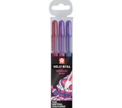 Geelikynä Sakura Metallic Sweets 3 kpl 0.4 mm
