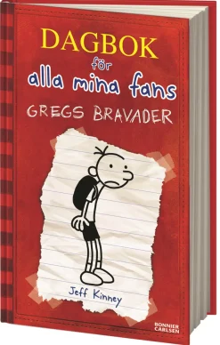 Bonnier Carlsen Gregs bravader* Ruotsinkieliset Kirjat|Lastenkirjat