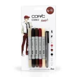Huopakynä Copic Ciao 5+1 kpl Manga 5