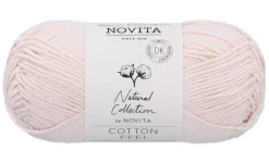 Novita Lanka Cotton Feel 50g 008 liitu* Virkkauskirjat|Virkkauskirjat