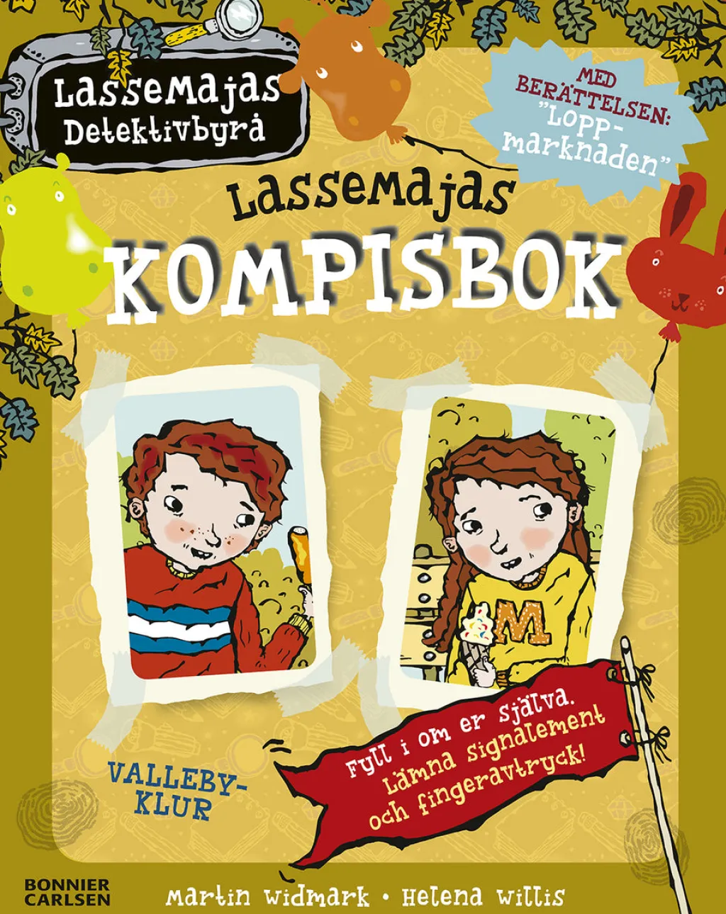Bonnier Carlsen LasseMajas kompisbok* Päiväkirjat Ja Ystäväkirjat