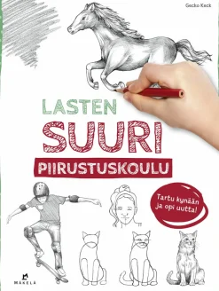 Kustannus-Mäkelä Lasten suuri piirustuskoulu* Piirustusoppaat Ja Taidekirjat|Piirustusoppaat Ja Taidekirjat