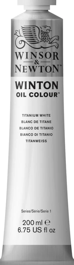 Öljyväri 200ml 644 Titanium white W&N Winton