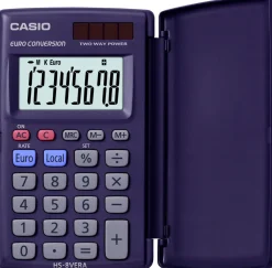 Nelilaskin Casio HS-8VERA pahvipakkaus
