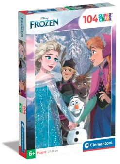 Clementoni Palapeli 104 palaa Frozen* Palapelit|Pelit Ja Lelut