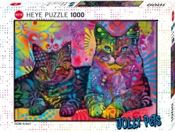 Athesia Kalenderverlag GmbH Palapeli 1000 palaa Jolly Pets, Devoted 2 Cats* Palapelit|Pelit Ja Lelut