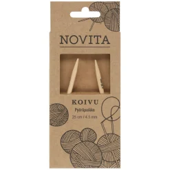 Novita Oy Pyöröpuikko Novita 25 cm 4.5* Askartelu|Puikot Ja Virkkuukoukut