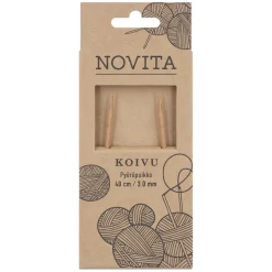 Novita Pyöröpuikko koivu 40cm 3.0* Uutta Käsitöihin, Käsityökirjauutuudet|Uutta Käsitöihin, Käsityökirjauutuudet
