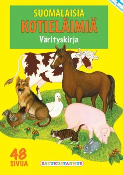 Otava Suomalaisia kotieläimiä* Puuha, Väritys Ja Askartelu