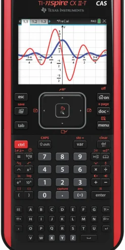 Texas Instruments TI-Nspire CX II-T CAS symbolinen laskin ja ohjelmalisenssi, pahvipakkaus* Laskimet Ja Lisätarvikkeet