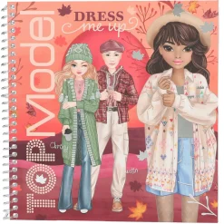 Depesche GmbH TOPModel Dress Me Up Cosy Tarrakirja* Puuha, Väritys Ja Askartelu