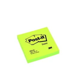 3M Viestilappu Post-it 76x76 mm 654 Super Sticky vihreä* Kirjoitus- Ja Muistiinpanovälineet|Opiskelutarvikkeet