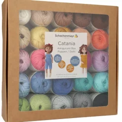 Virkkauslankasetti pieni Catania Amigurumi box