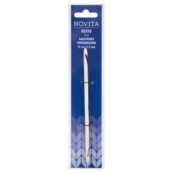Virkkuukoukku kaksipäinen Novita 5.0 mm koivu